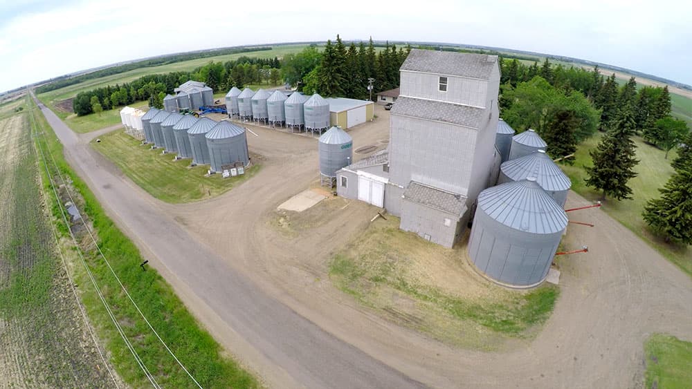 Galloway Seeds — from the air