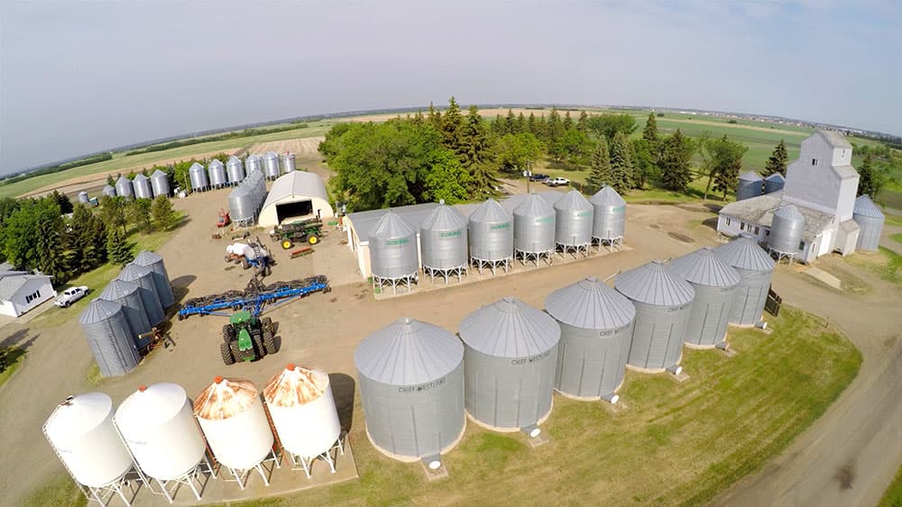 Galloway Seeds — from the air