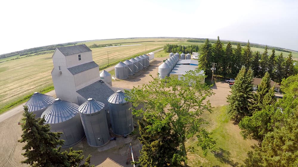 Galloway Seeds — from the air